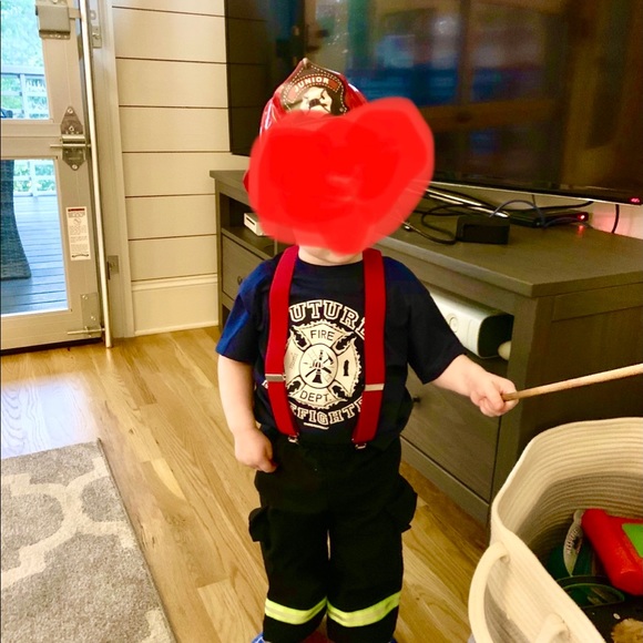 Toddler Fireman costume - Picture 1 of 5